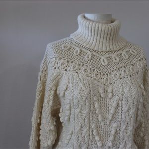 Vintage crochet sweater